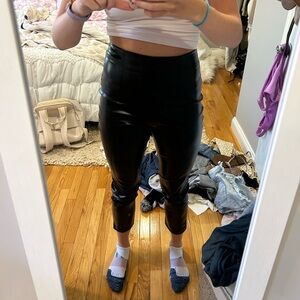 Princess Polly leather pants